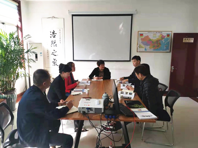 Шаньдунский институт керамики и Шаньдунская научно-техническая консалтинговая ассоциация посетили нашу компанию управлять